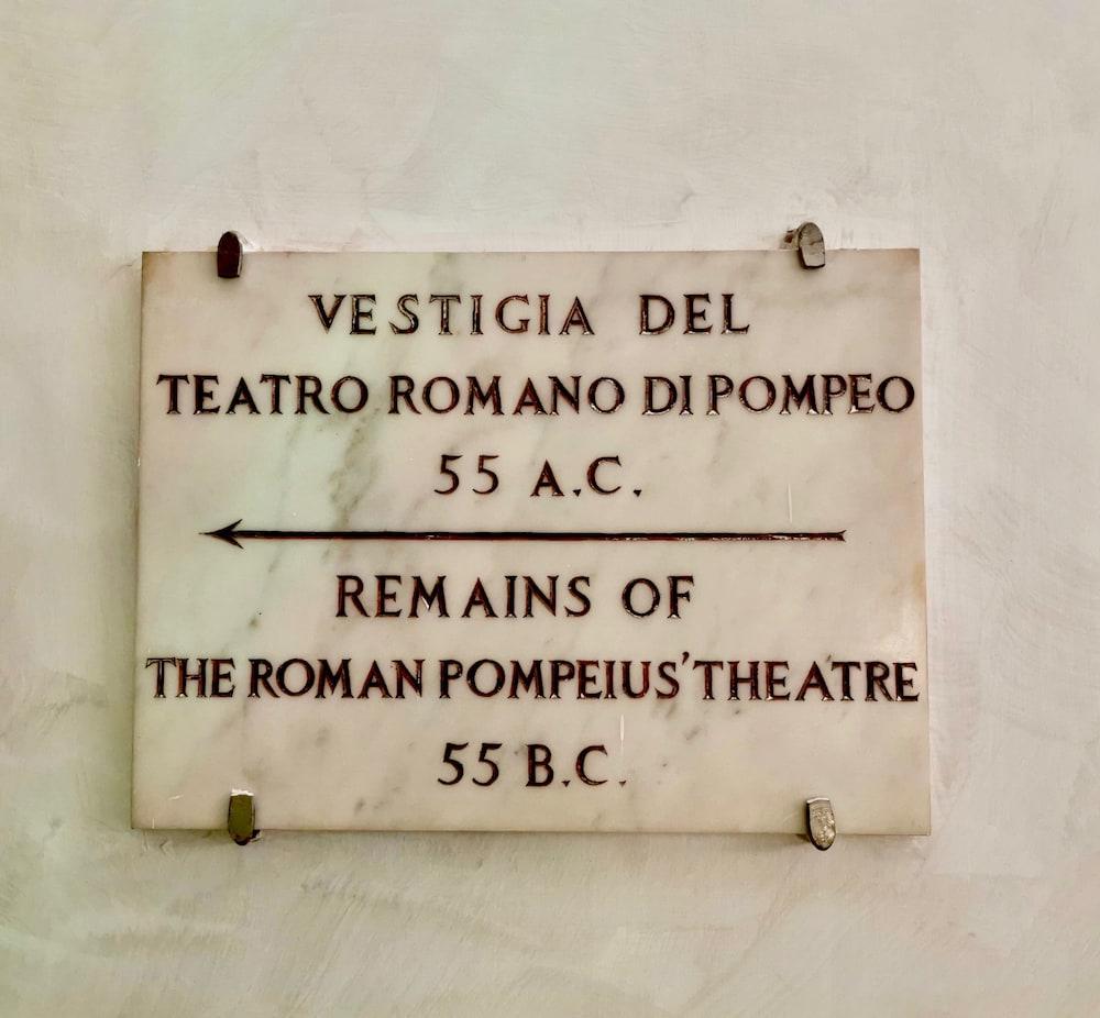 Hotel Teatro Di Pompeo Rom Exterior foto